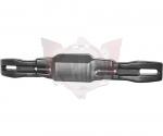 HECKSPOILER TRIS HINTEN fuer MINI KART SCHWARZ