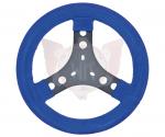 LENKRAD WINNER 280mm LEDER BLAU