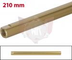 SPURSTANGE RUND 210mm  GOLD ELOXIERT