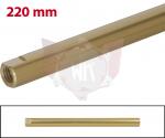 SPURSTANGE RUND 220mm  GOLD ELOXIERT