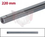SPURSTANGE RUND 220mm  TITAN ELOXIERT