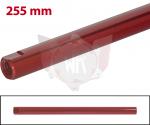 SPURSTANGE RUND 255mm  ROT ELOXIERT