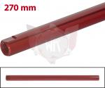 SPURSTANGE RUND 270mm  ROT ELOXIERT
