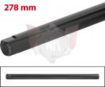 SPURSTANGE RUND 278mm SCHWARZ ELOXIERT