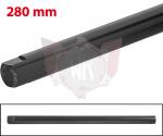 SPURSTANGE RUND 280mm  SCHWARZ ELOXIERT
