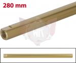 SPURSTANGE RUND 280mm  GOLD ELOXIERT