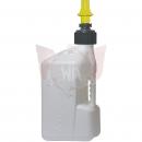 WEISSER KANISTER 20L MIT GELBEM