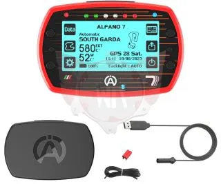 Alfano 7 2T mit U/Min- & USB-Ladekabel