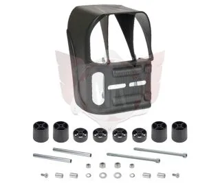 SEITENTEIL HECKSPOILER OMEGA LINKS SCHWARZ