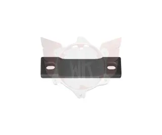 BEFESTIGUNGSLASCHE FARBE SCHWARZ 16mm