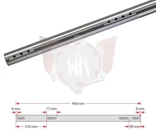 ACHSE 960x30x5mm MITTEL