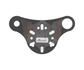 HALTER QUER FÜR STARTKNOPF IN SCHWARZ