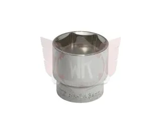6-KANT STECKNUSS 34mm, 1/2 Zoll, CHROME+