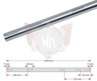 ACHSE 1040x40x3mm WEICH 125ccm