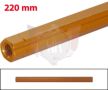SPURSTANGE SECHSKANT M8x220 ORANGE ELOXIERT