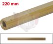 SPURSTANGE SECHSKANT M8x220 GOLD ELOXIERT