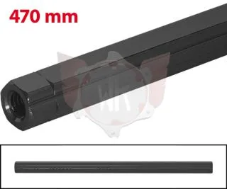 SCHALTSTANGE 470mm SCHWARZ ELOXIERT