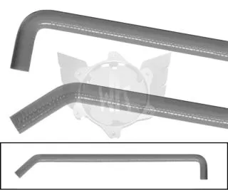 KÜHLERSCHLAUCH DN 18mm SILICON L=100cm