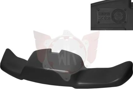 FRONTSPOILER 505 CIK/20 SCHWARZ