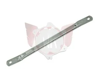 SITZHALTER OVAL 34cm VERCHROMT
