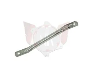 SITZHALTER RUND 26cm VERCHROMT