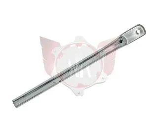 SITZHALTER RUND 33cm VERCHROMT