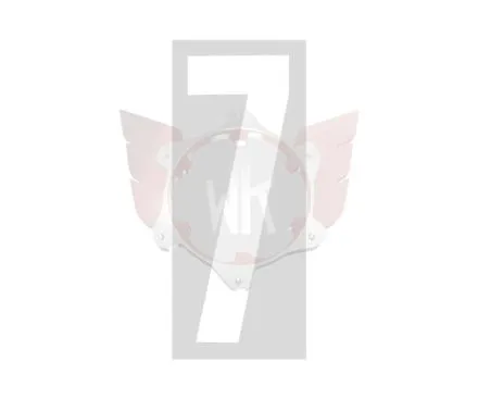 STARTNUMMER WEISS GERADE NR. 7