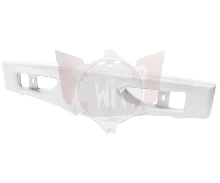 HECKSPOILER HINTEN FÜR MINI KART WEISS
