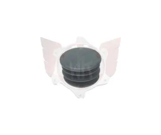 VERSCHLUSSSTOPFEN DN 32mm SCHWARZ