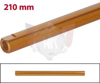 SPURSTANGE RUND 210mm ORANGE ELOXIERT