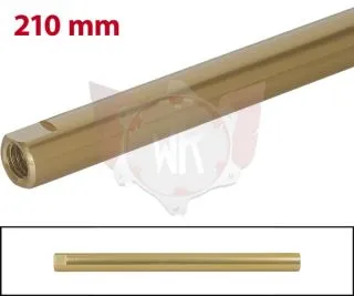 SPURSTANGE RUND 210mm GOLD ELOXIERT