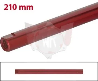 SPURSTANGE RUND 210mm ROT ELOXIERT