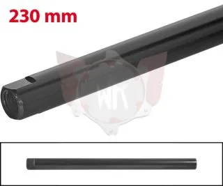 SPURSTANGE RUND 230mm SCHWARZ ELOXIERT