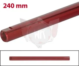 SPURSTANGE RUND 240mm ROT ELOXIERT