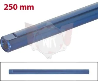 SPURSTANGE RUND 250mm BLAU ELOXIERT