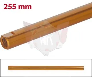 SPURSTANGE RUND 255mm ORANGE ELOXIERT