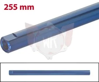 SPURSTANGE RUND 255mm BLAU ELOXIERT
