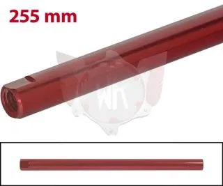 SPURSTANGE RUND 255mm ROT ELOXIERT