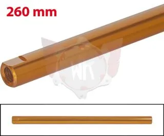 SPURSTANGE RUND 260mm ORANGE ELOXIERT