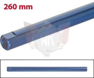 SPURSTANGE RUND 260mm BLAU ELOXIERT
