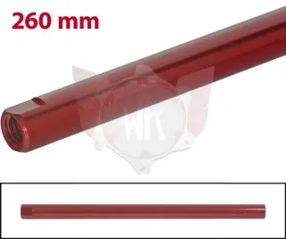 SPURSTANGE RUND 260mm ROT ELOXIERT