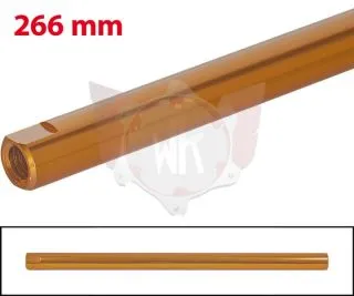 SPURSTANGE RUND 266mm ORANGE ELOXIERT