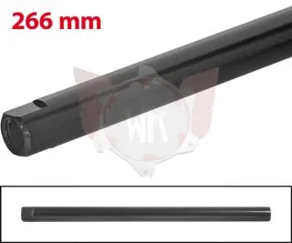 SPURSTANGE RUND 266mm SCHWARZ ELOXIERT