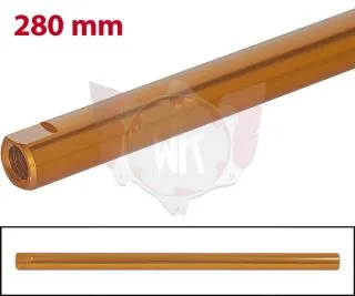 SPURSTANGE RUND 280mm ORANGE ELOXIERT