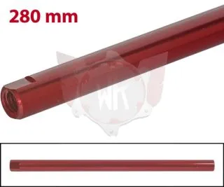 SPURSTANGE RUND 280mm ROT ELOXIERT